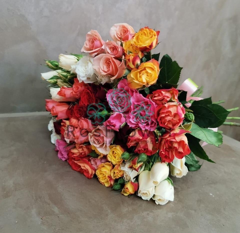 Букет цветов из: Розы в Заплавской