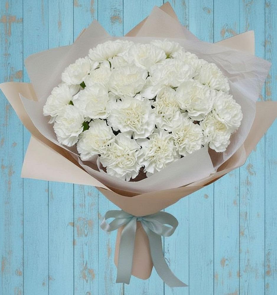 Букет цветов из: Гвоздики в Заплавской