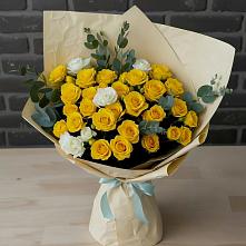 Букет цветов из:  Розы в Заплавской