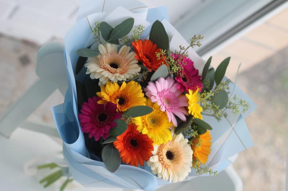 Букет цветов из: Герберы в Заплавской