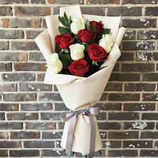 Букет цветов из:  Розы в Заплавской