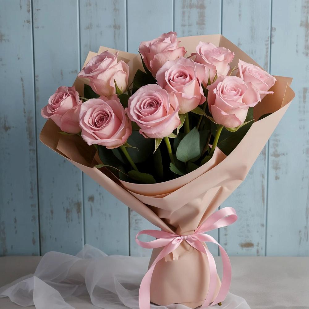 Букет цветов из: Розы в Заплавской