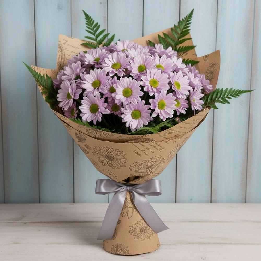 Букет цветов из: Хризантемы в Заплавской