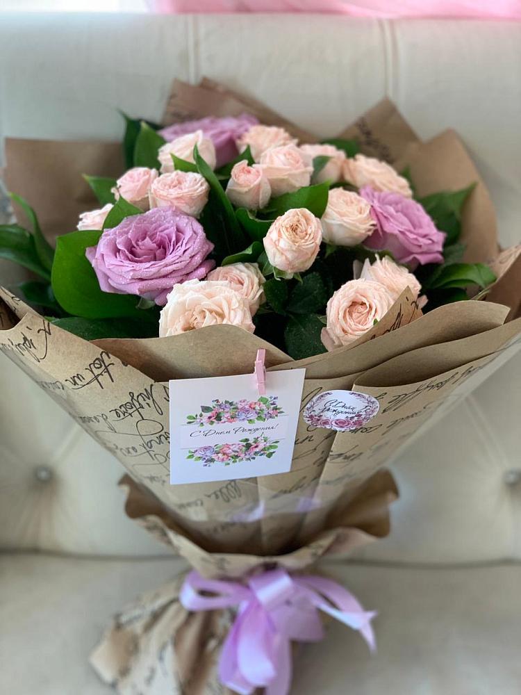 Букет цветов из: Розы в Заплавской