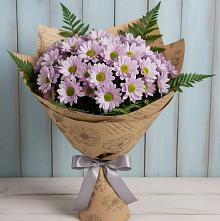 Букет цветов из:  Хризантемы в Заплавской