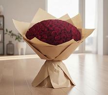 Букет 101 Красная роза в Заплавской