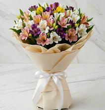 Букет цветов из:  Альстромерии #REPLACE_PRED# Заплавской