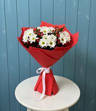 Букет цветов из:  Хризантемы в Заплавской