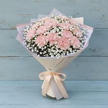 Букет цветов из:  Гвоздики в Заплавской