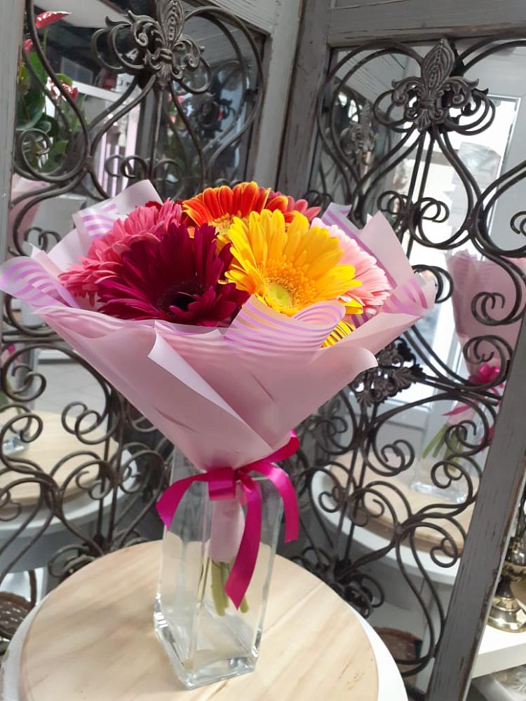 Букет цветов из: Герберы в Заплавской