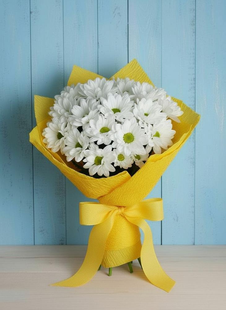 Букет цветов из: Хризантемы в Заплавской