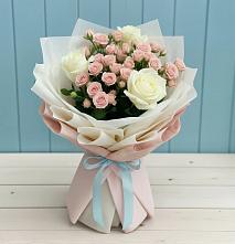 Букет цветов из:  Розы в Заплавской