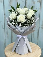 Букет цветов из:  Розы в Заплавской