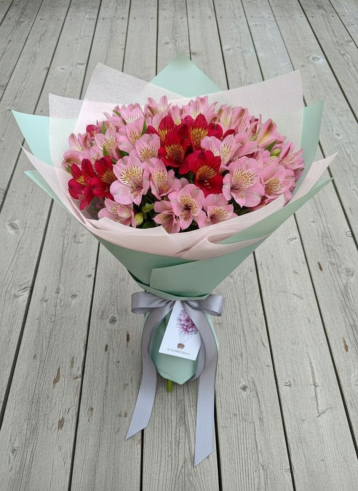Букет цветов из: Альстромерии в Заплавской