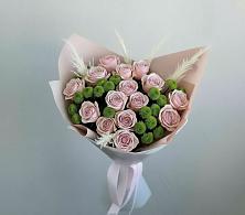 Букет цветов из:  Розы и Хризантемы в Заплавской