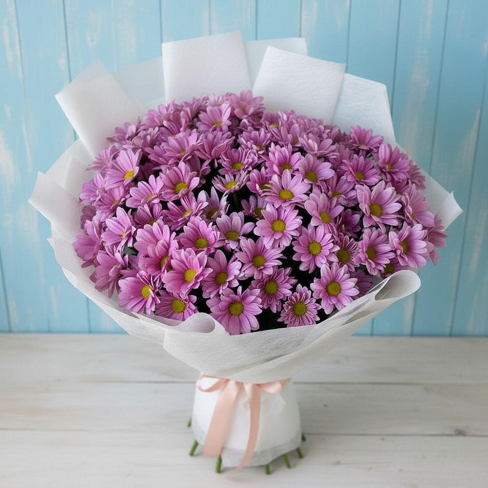 Букет цветов из: Хризантемы в Заплавской