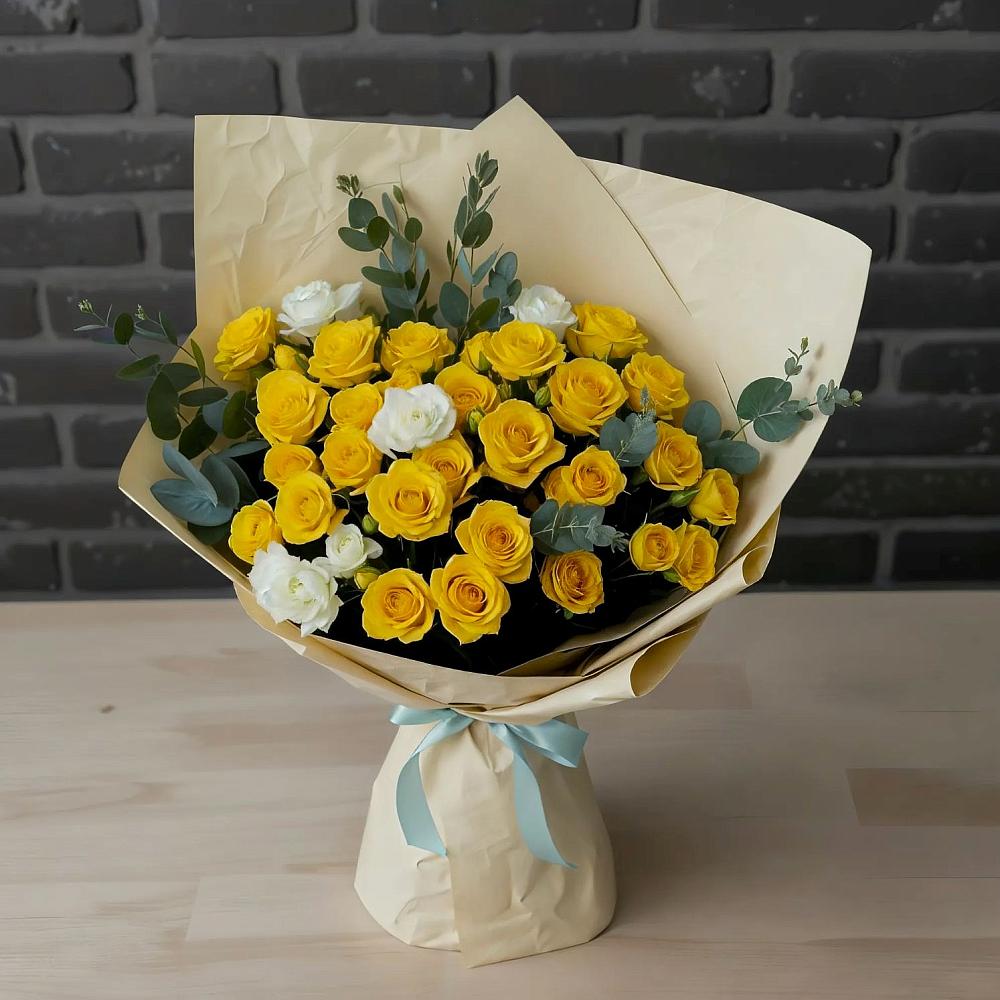 Букет цветов из: Розы в Заплавской