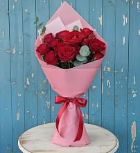 Букет цветов из:  Розы в Заплавской