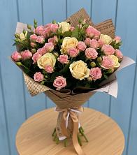 Букет цветов из:  Розы в Заплавской