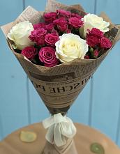 Букет цветов из:  Розы в Заплавской