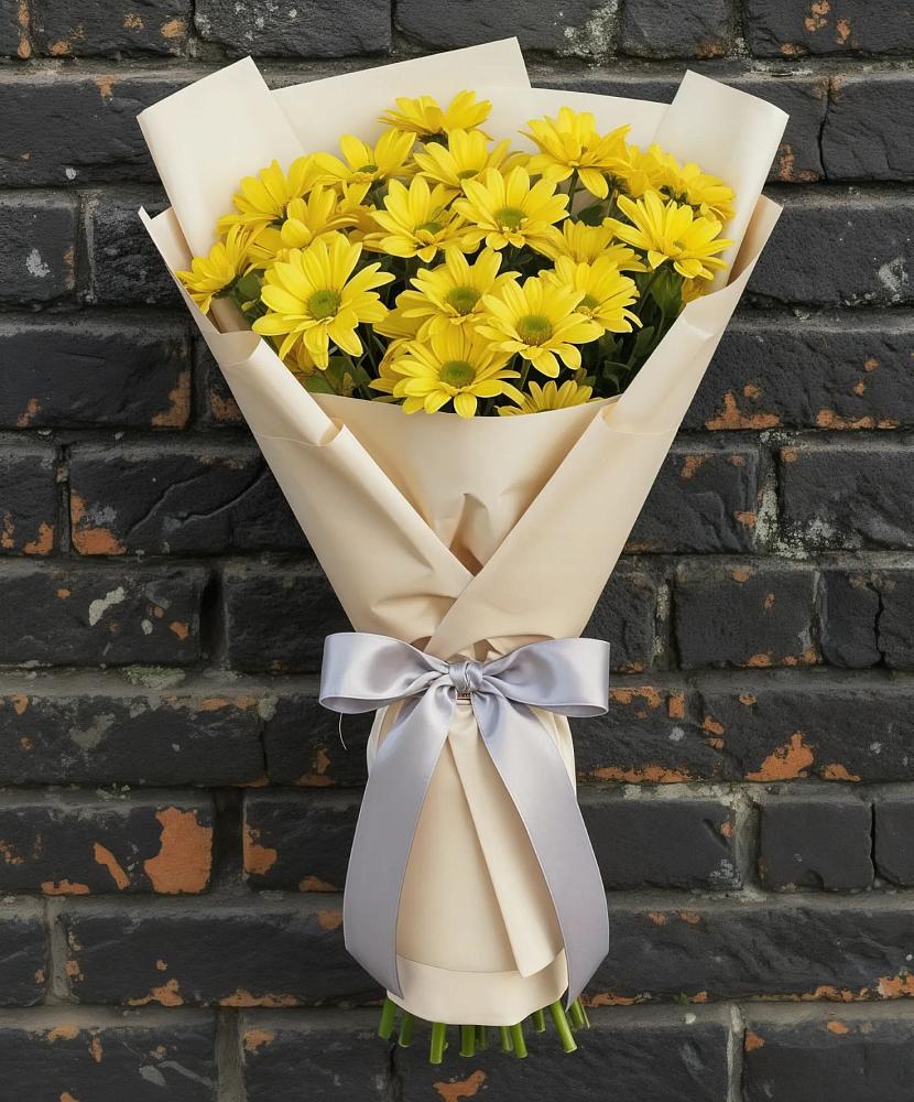 Букет цветов из: Хризантемы в Заплавской