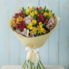 Букет цветов из:  Альстромерии в Заплавской