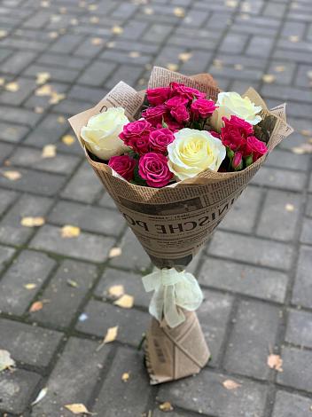 Букет цветов из: Розы в Заплавской