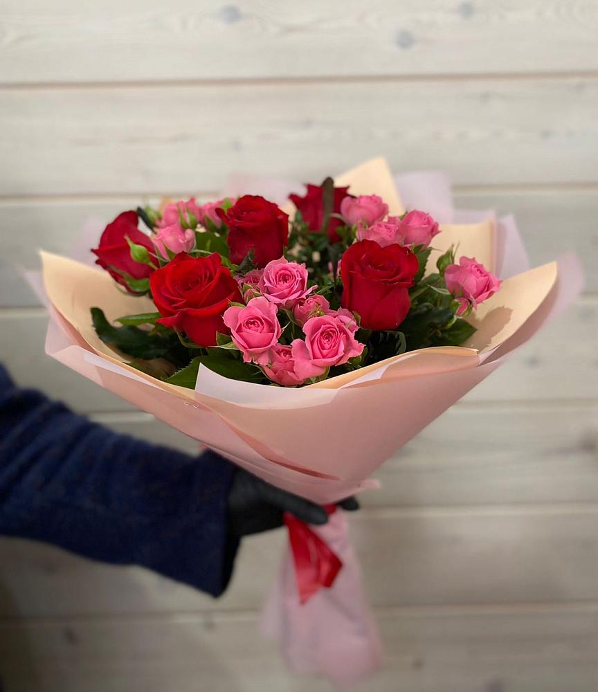 Букет цветов из: Розы в Заплавской