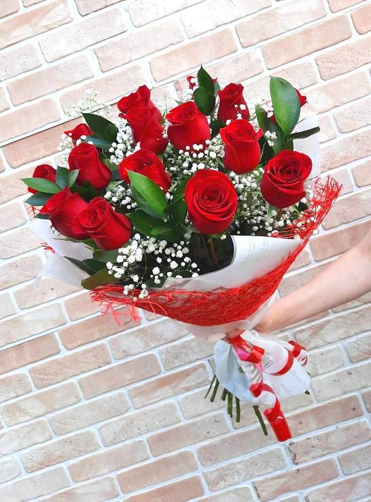 Букет цветов из: Розы в Заплавской