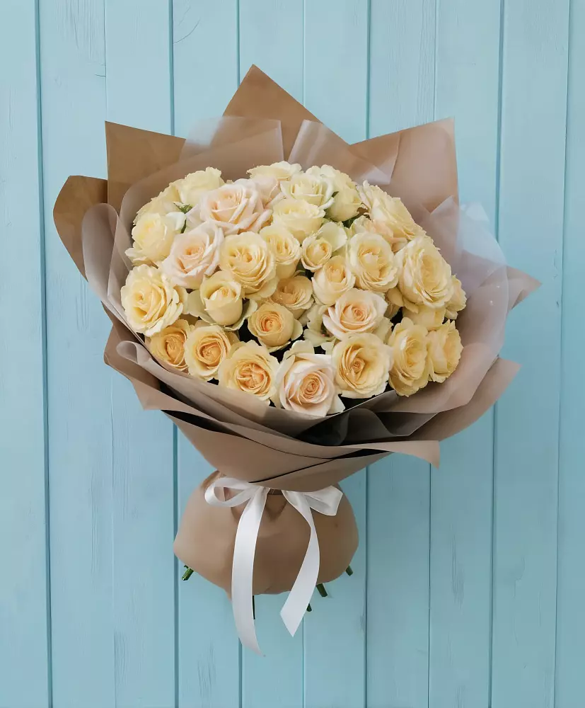 Букет Кремовое облако в Заплавской