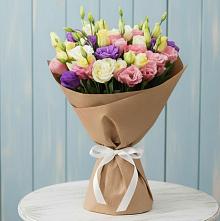 Букет цветов из:  Лизиантусы в Заплавской