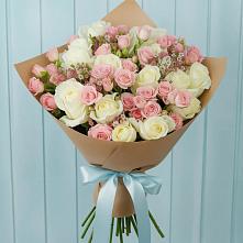 Букет цветов из:  Розы в Заплавской